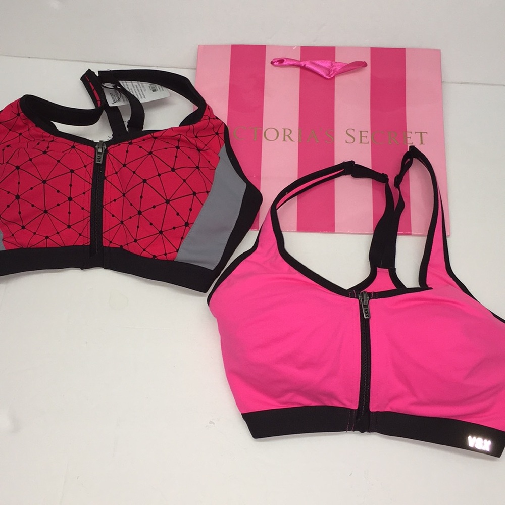 NEW ❤️2 VICTORIA SECRET SPORT BRA 32D